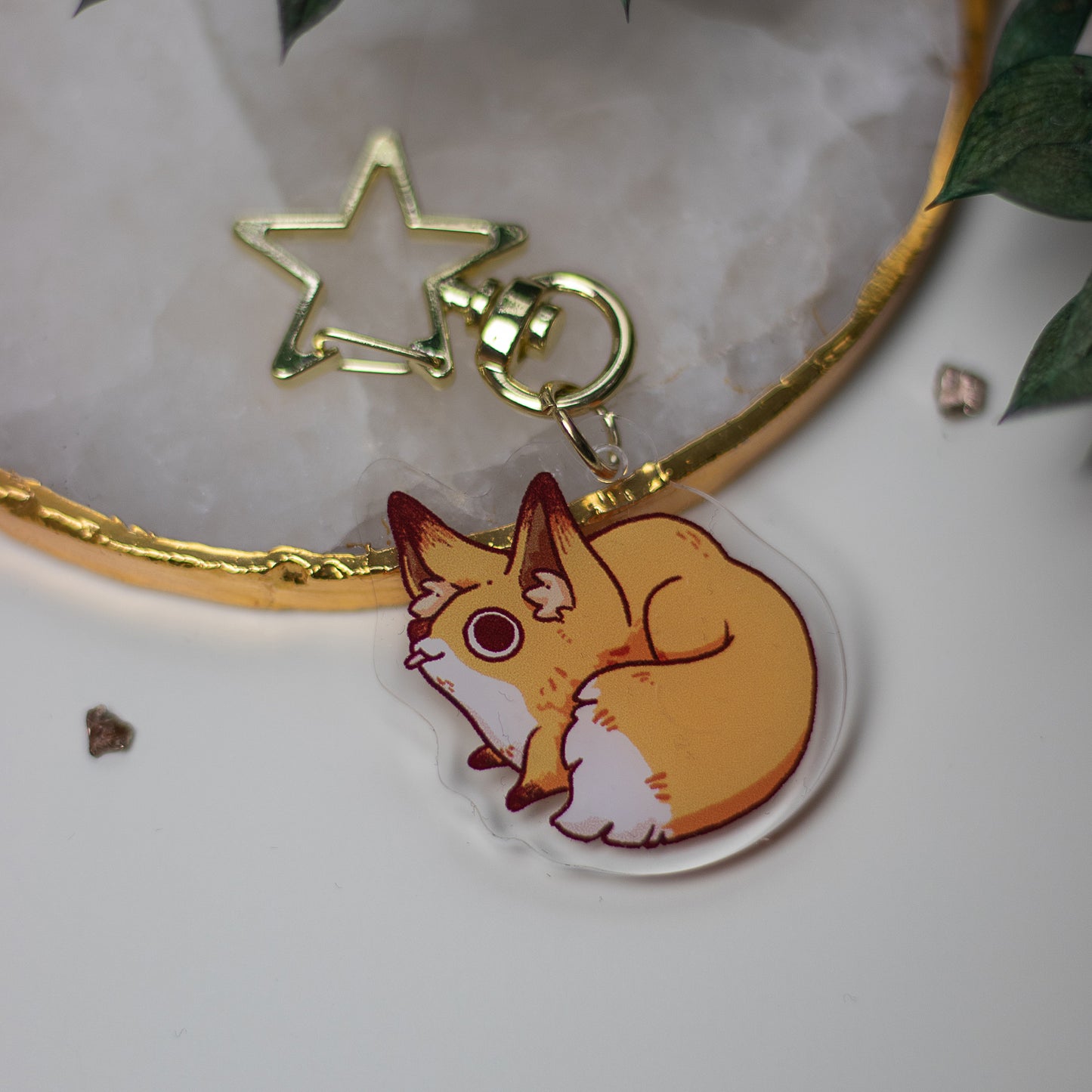 Tiny Fox | Charms - Aurigae Art &Illustration