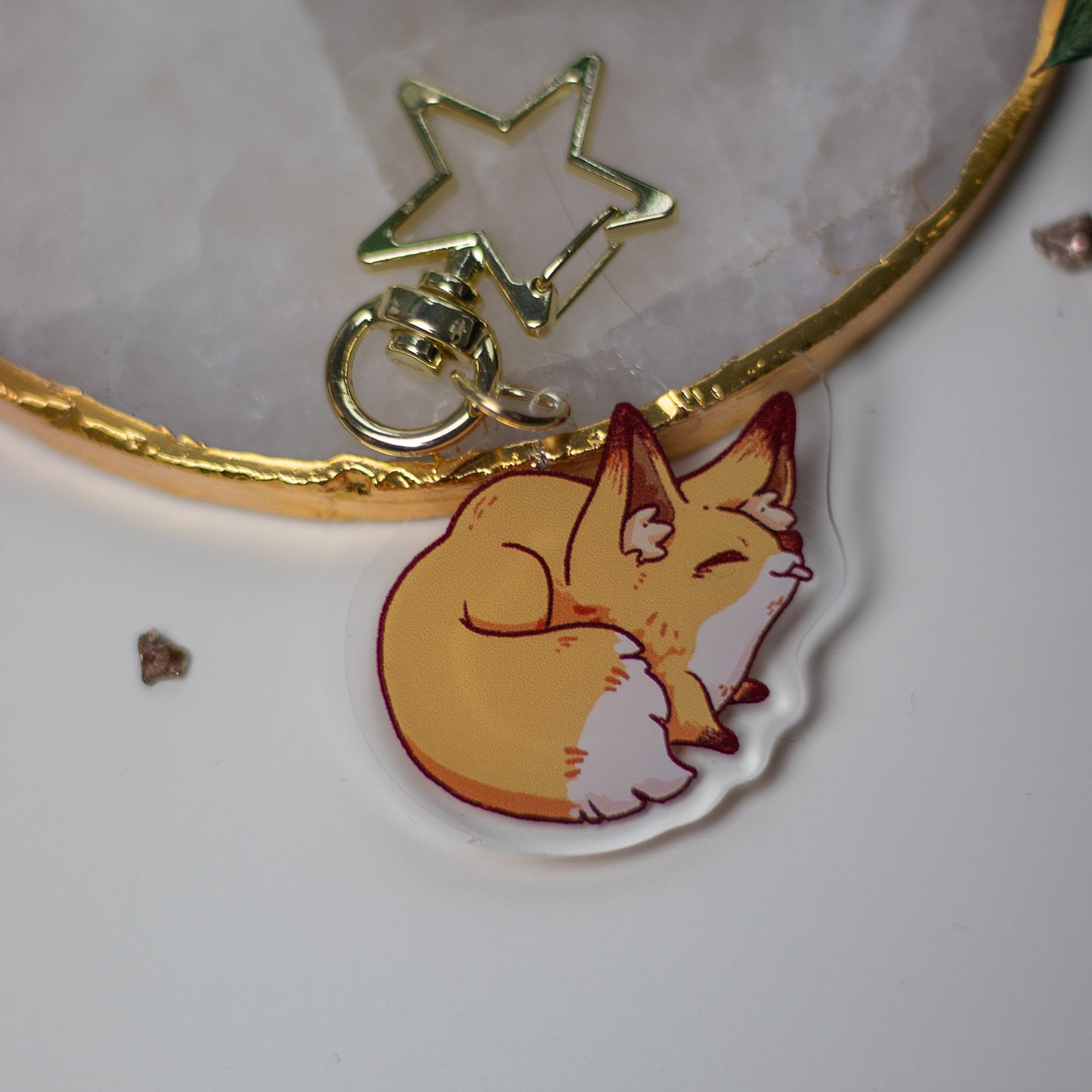 Tiny Fox | Charms - Aurigae Art &Illustration