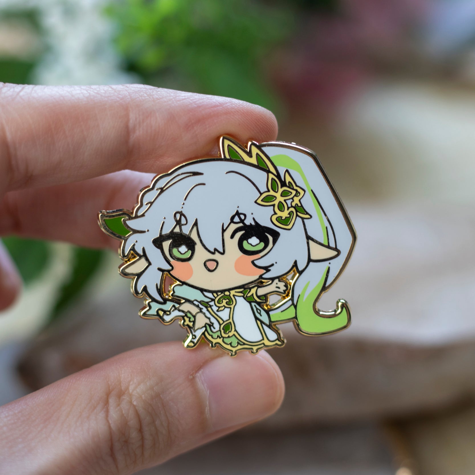 Nahida | Genshin Impact | Enamel Pins - Aurigae Art &Illustration