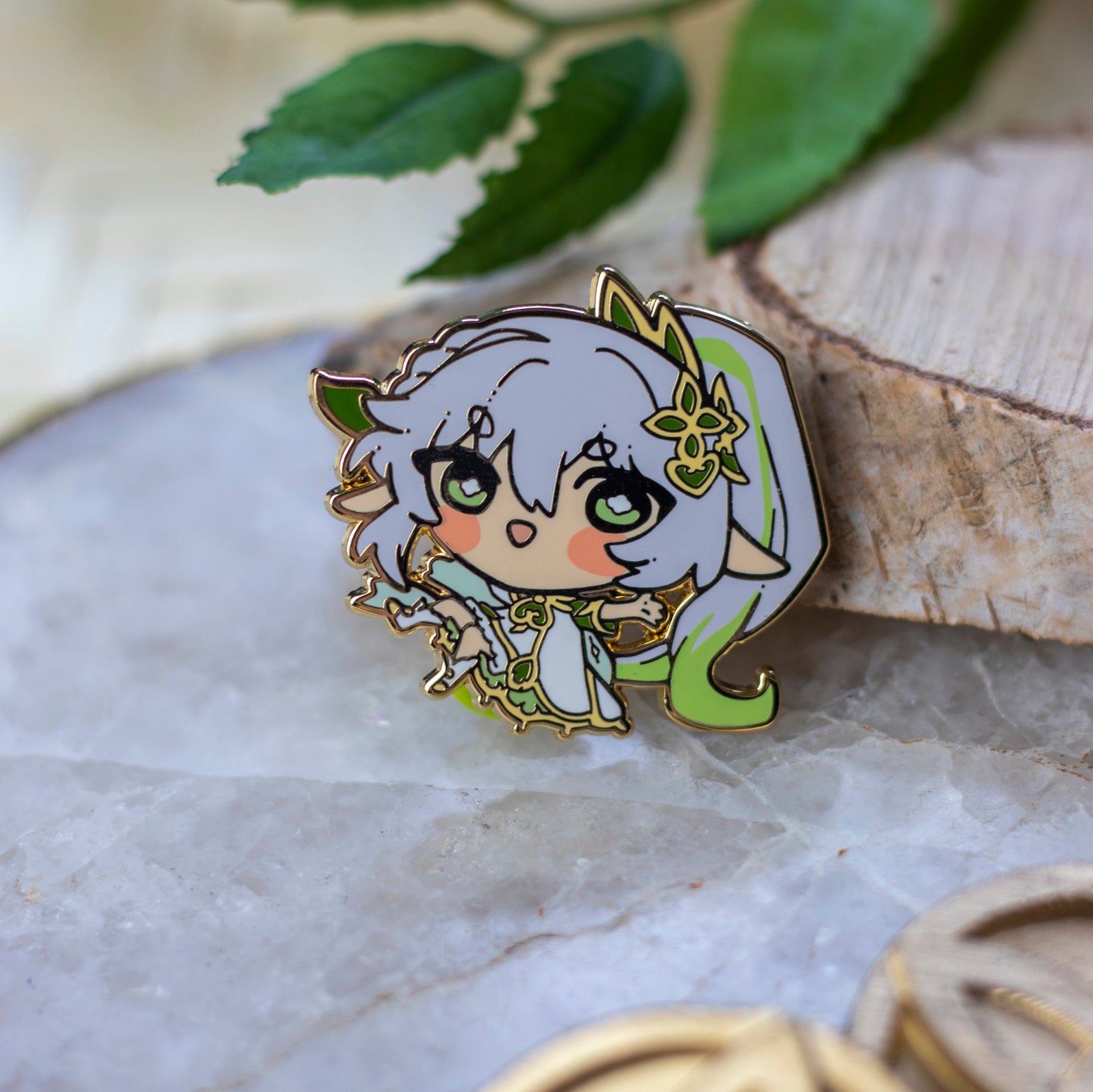 Nahida | Genshin Impact | Enamel Pins - Aurigae Art &Illustration