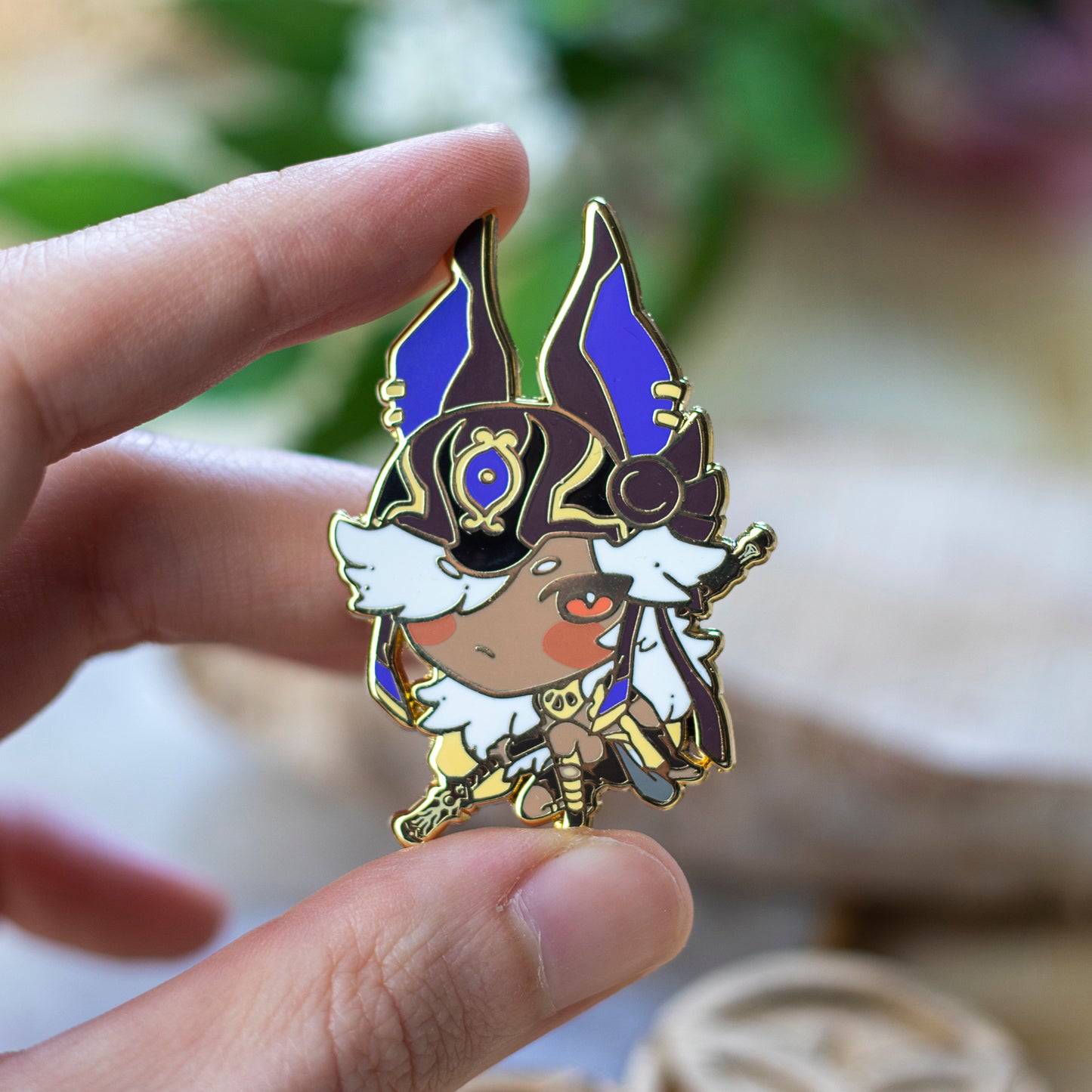 Cyno | Genshin Impact | Enamel Pins - Aurigae Art &Illustration