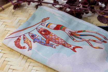 Koinobori Pencil Case | Bags - Aurigae Art &Illustration