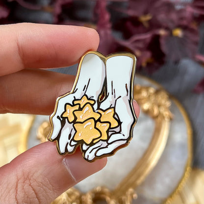 Holding Stars | Enamel Pins