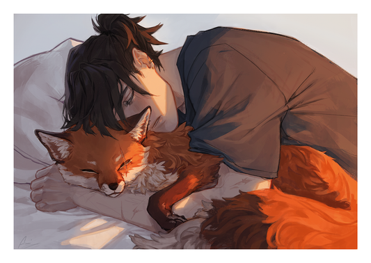 After The Storm Naptime | Print - Aurigae Art &Illustration