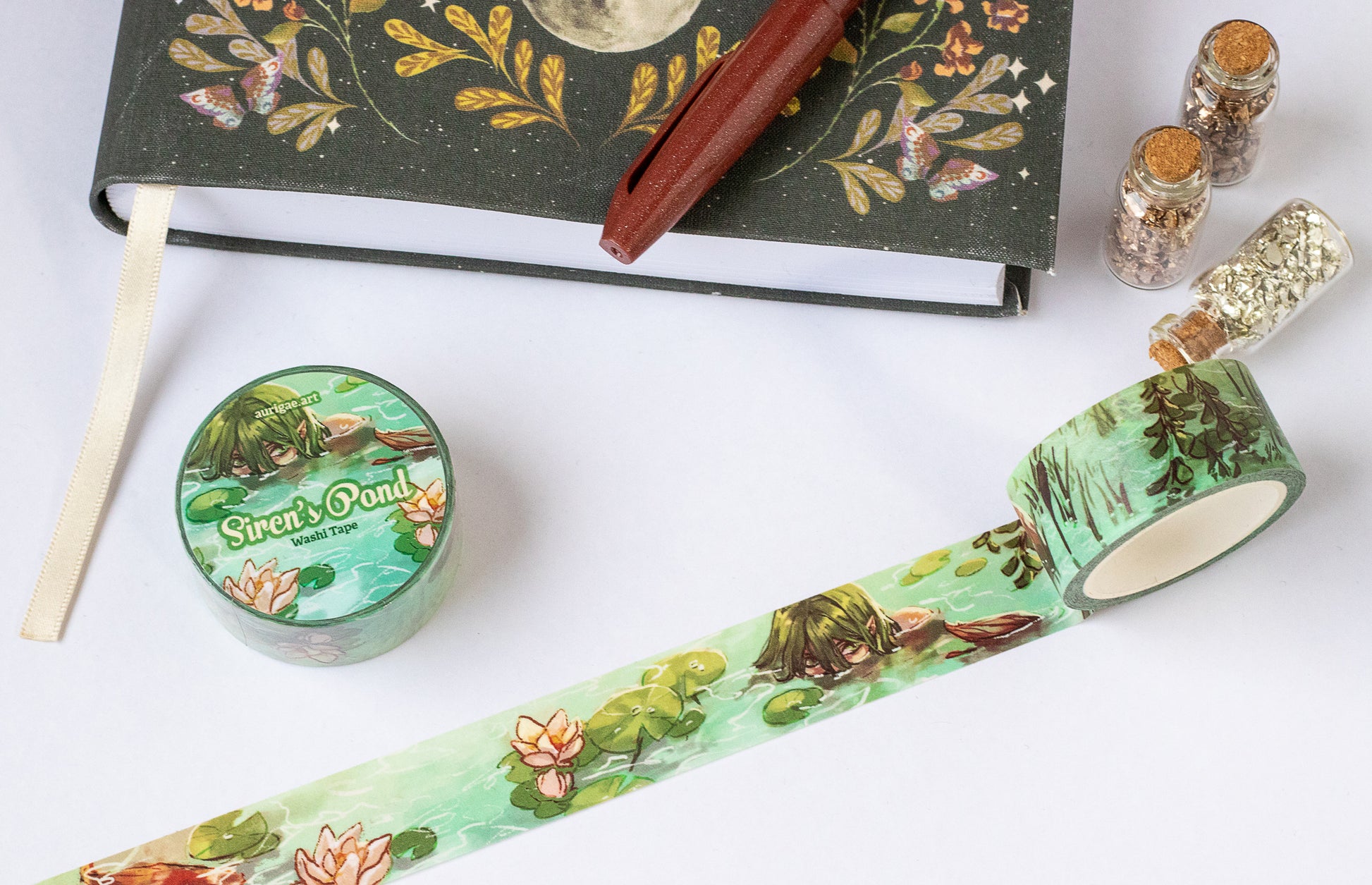 Siren's Pond | Washi Tape - Aurigae Art &Illustration