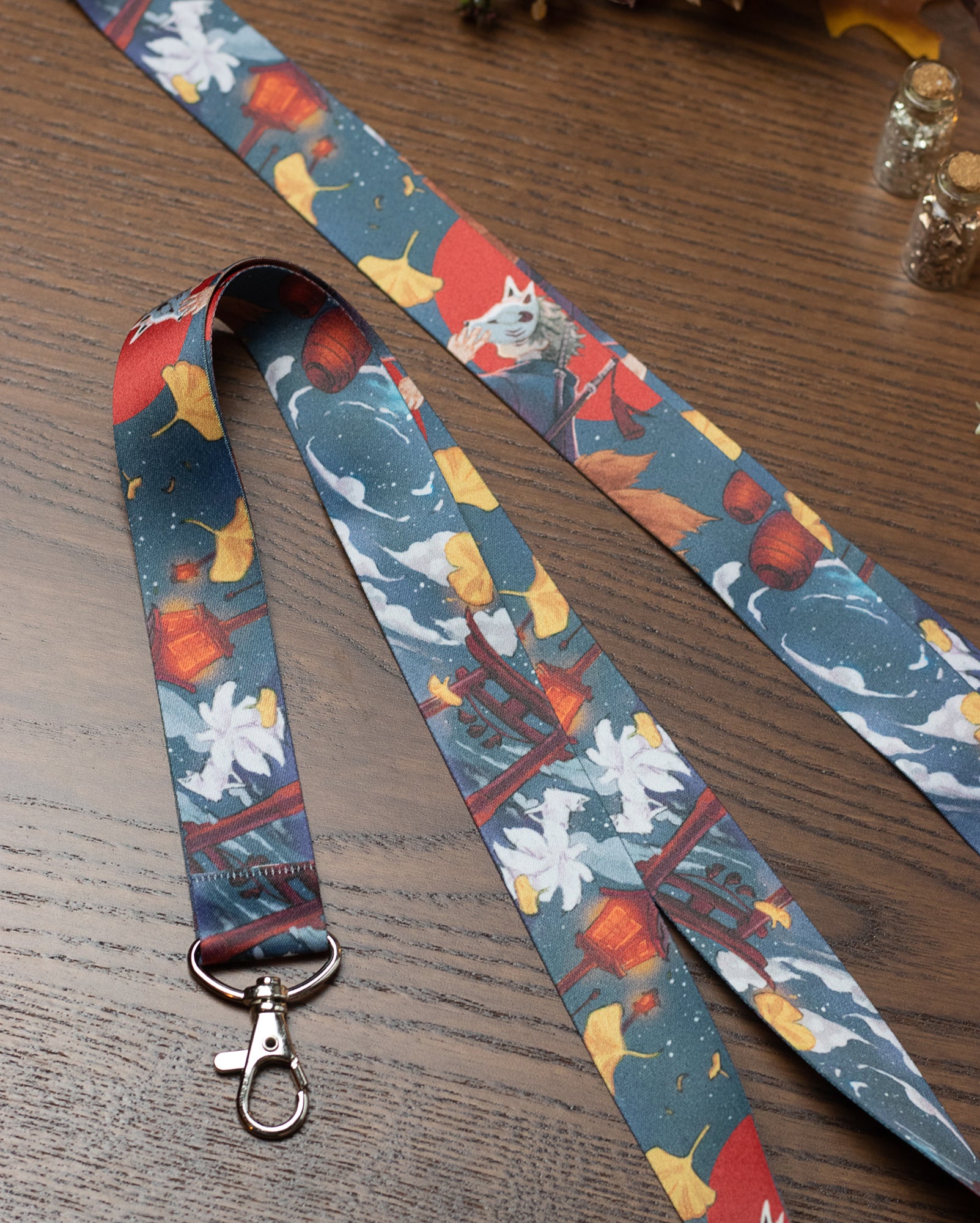 Kitsune | Lanyards - Aurigae Art &Illustration