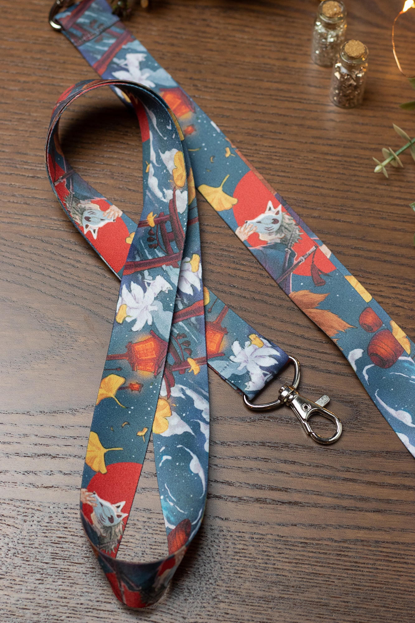 Kitsune | Lanyards - Aurigae Art &Illustration