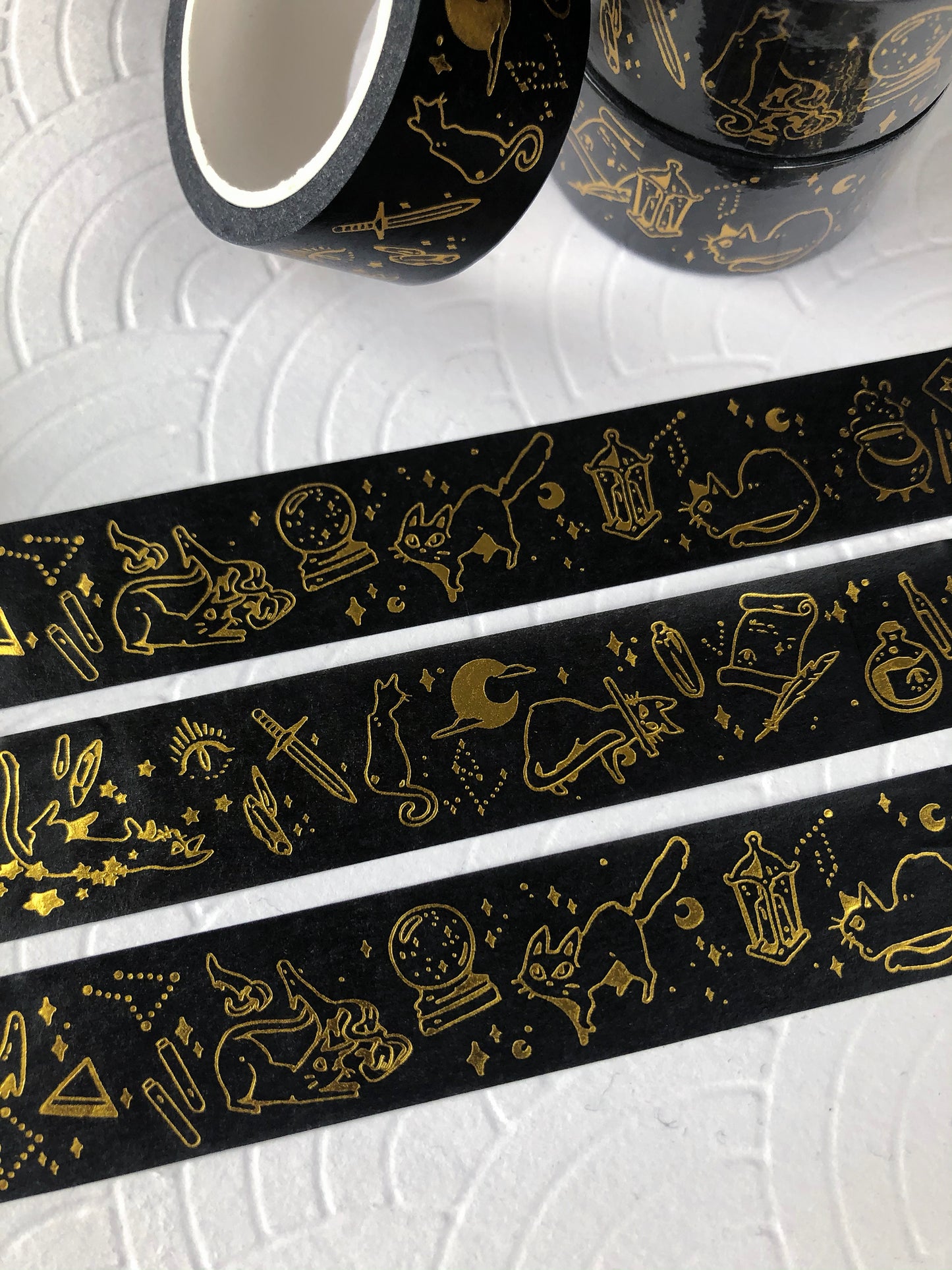 The Witch's Cat | Washi Tape - Aurigae Art &Illustration