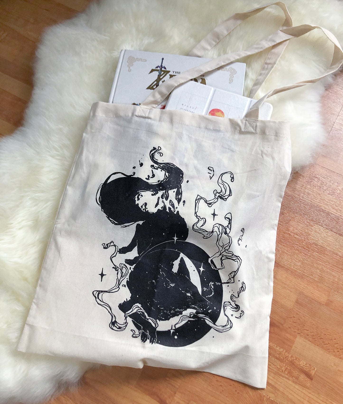 Mooneater | Tote Bag - Aurigae Art &Illustration