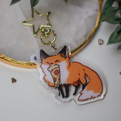 Pizza Fox | Charms - Aurigae Art &Illustration