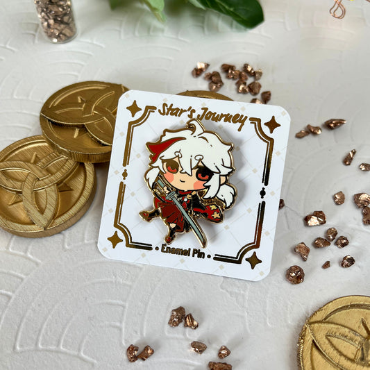 Kazuha | Genshin Impact | Enamel Pins - Aurigae Art &Illustration