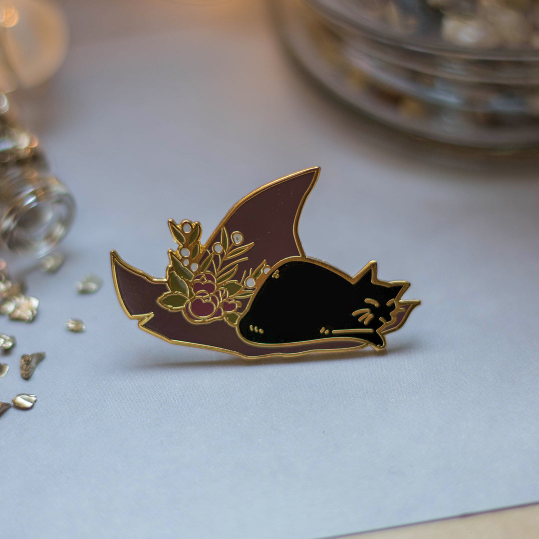 Witch's Hat | Enamel Pin - Aurigae Art &Illustration